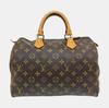 [Pre-Owned] Speedy 30 Elegant Compact Fashionable Commuter Classic Monogram Coated Canvas With Leather Trim Pillow Bag - Good #1AWJA1L
