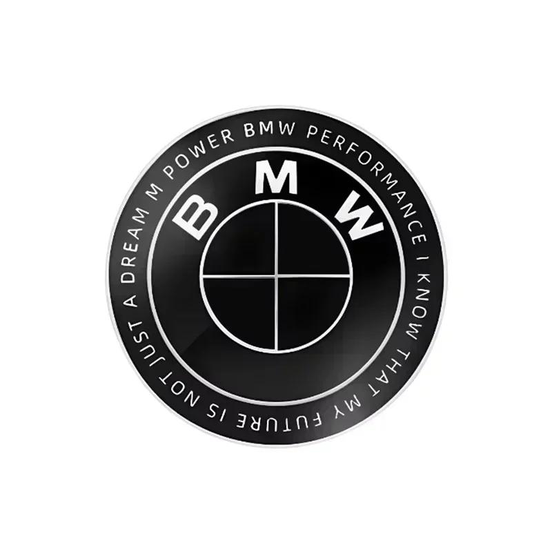 For BMW 1 W E82 Interior Mouldings 82mm 74mm rear boot badges front hood trunk Emblem logo 50th Anniversary Edition for bmw F10 F20 E46 E43 E63