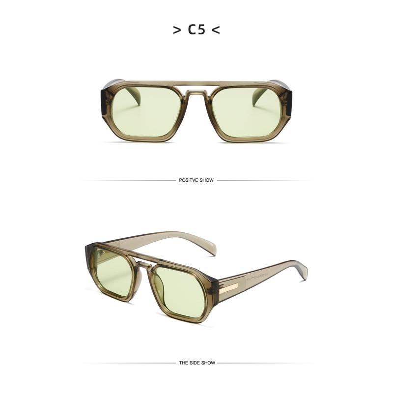 Новые фиолетовые квадратные солнцезащитные очки для женщин, винтажные антибликовые очки в стиле ретро, брендовые дизайнерские женские очки для путешествий UV400