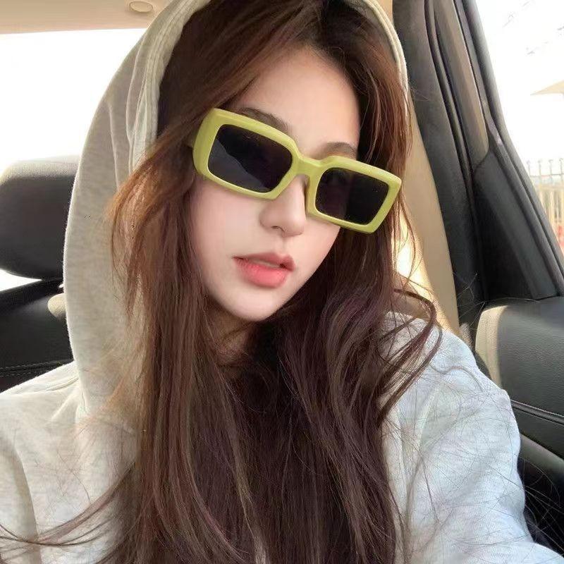 Женские солнцезащитные очки, универсальные высококачественные солнцезащитные очки, женские маленькие очки с линзами