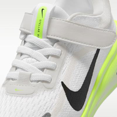Kids' Sneakers Nike Stellar Ride White Volt Black (PS) White/Summit White/Volt/Black