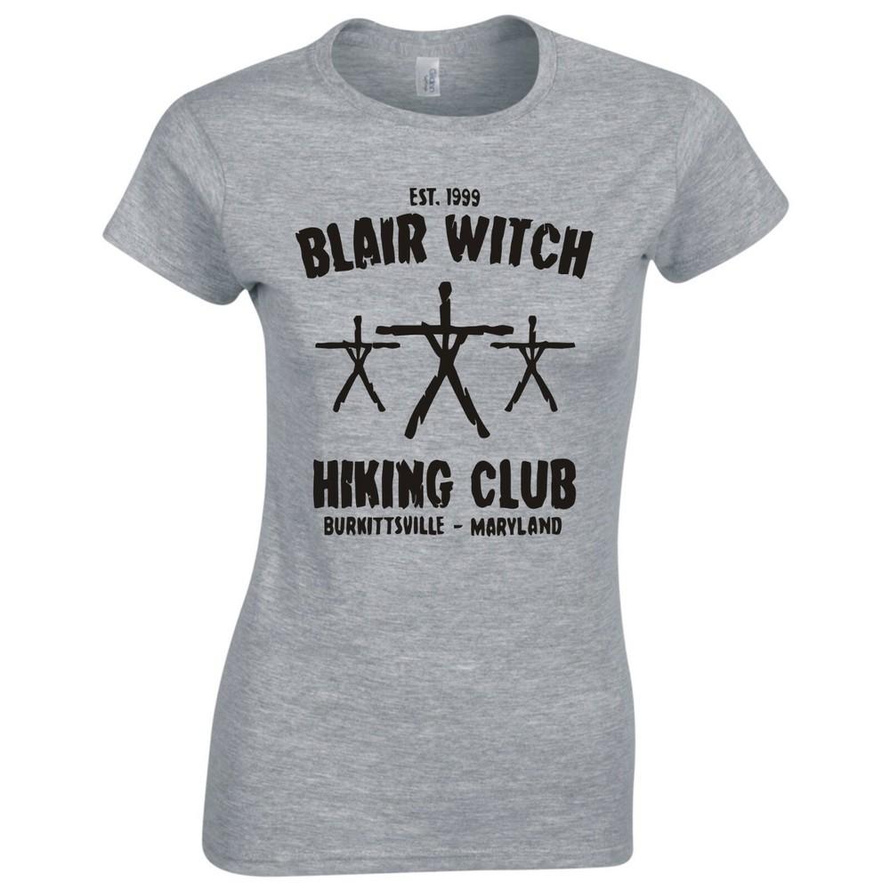 Inspired By The Blair Witch Project Hiking Club Skinny Fit Tshirt