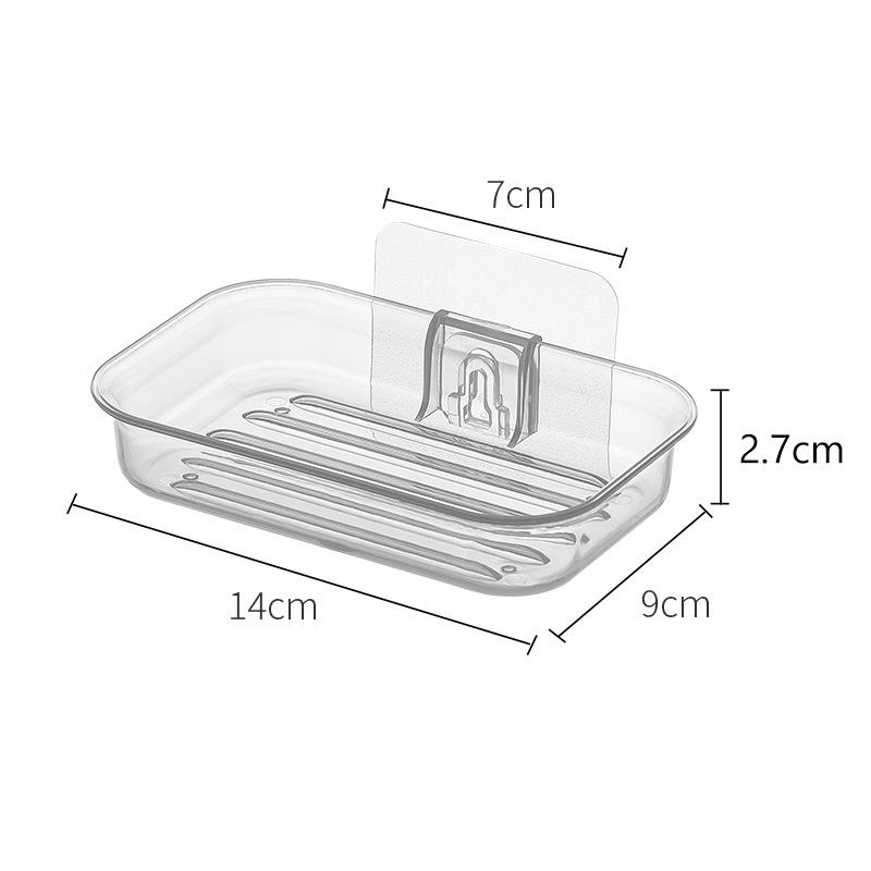 Мыльница настенная без перфорации со сливом