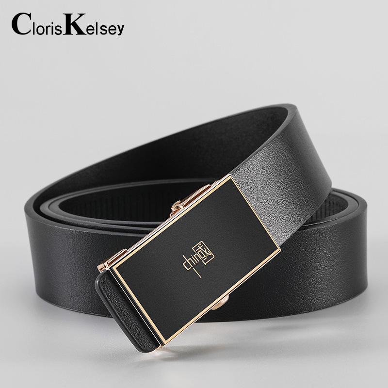 Мужской ремень Cloris Kelsey Toothless с автоматической пряжкой, повседневный