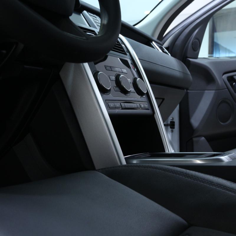 For Land Rover Discovery Sport 2015- Aluminum Alloy Silver Car Center Console Side Cover Decorative Car Accessories
