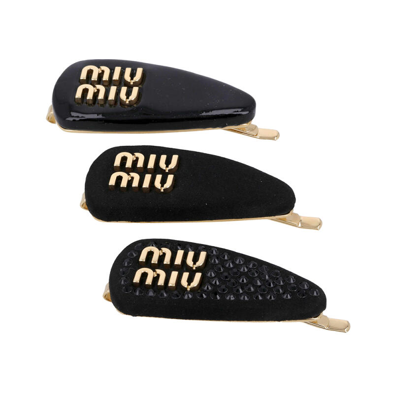 MIU MIU Заколка для волос Набор из 3 предметов 5IF188 2CVO F0002