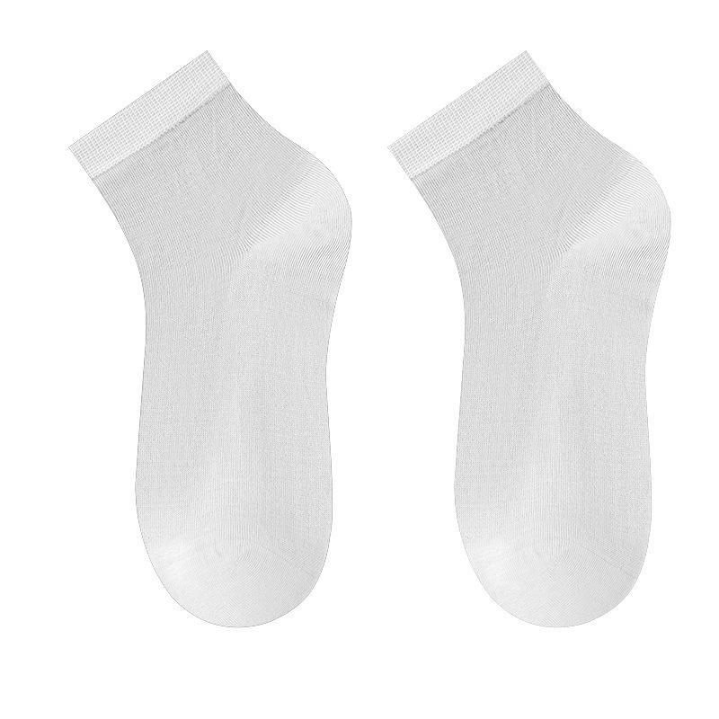 Women's Summer Thin Sweat Absorbing Breathable Moon Boneless Tube Socks