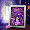 Tenyo в 500 элементах пазла Stained Art Gyutto Series Disney Rapunzel on the Tower Flickering Lights in Night Sky x В комплект входит сервисная карта