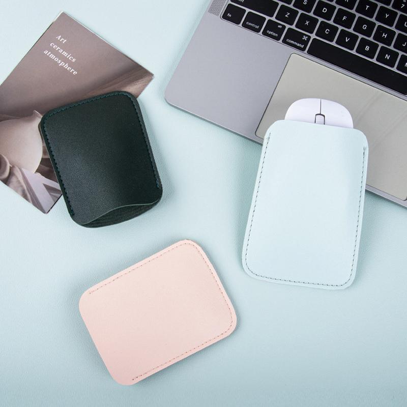 1 шт. Сумка для хранения беспроводной мыши, подходит для Magic Mouse2, защитный чехол-конверт из ПУ кожи, чехол для защиты от царапин