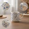 Cup 500ml Ceramic Coffee Mug Drinking Tea with Ergonomic Handle And Matte Finish for
