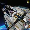 T5014 Звездный Крейсер Строительные Блоки Игрушка Moc Футуристическая Вселенная Модель Космического Корабля Кирпичи Набор Детский Высокотехнологичная Игрушка Подарок Взрослый