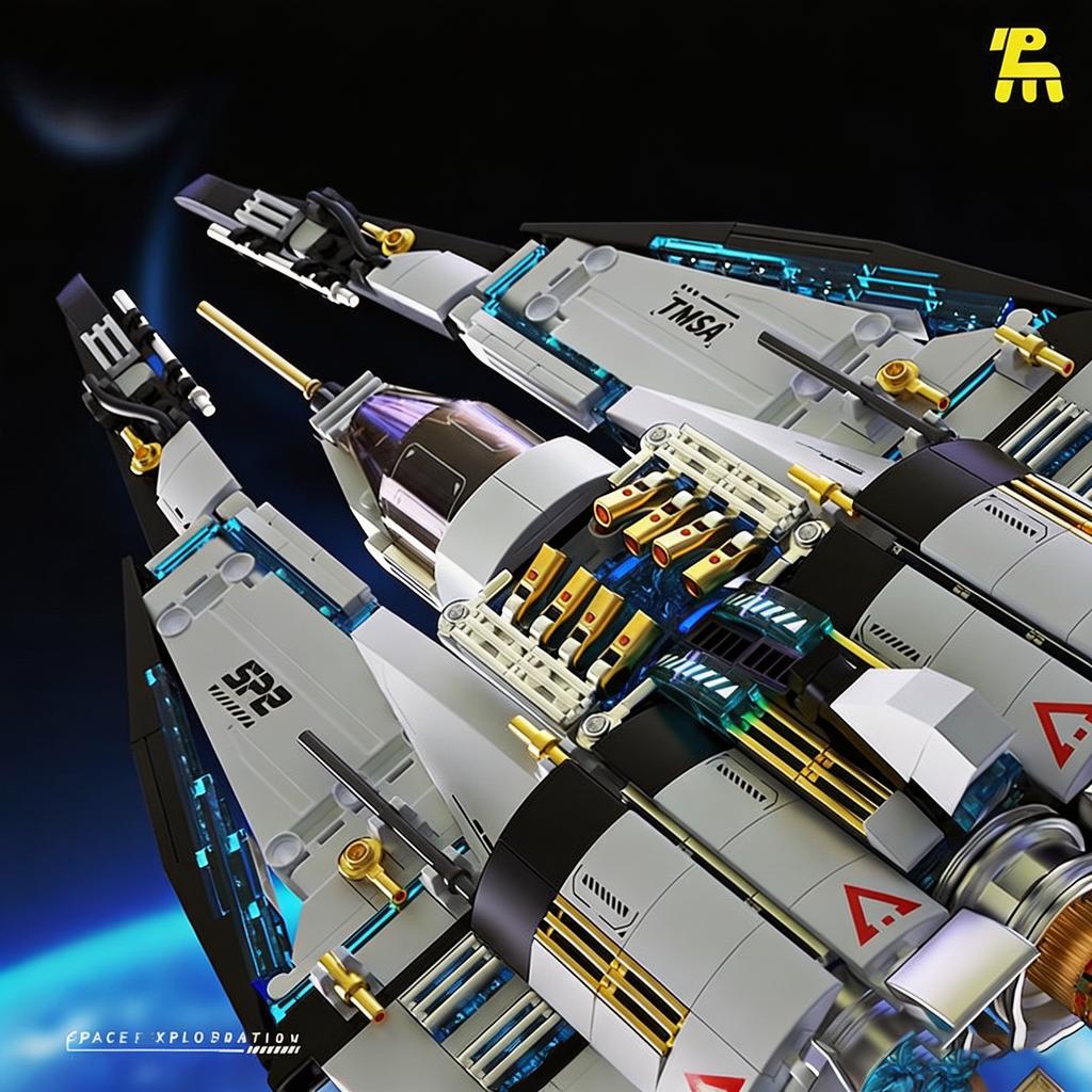 T5014 Звездный Крейсер Строительные Блоки Игрушка Moc Футуристическая Вселенная Модель Космического Корабля Кирпичи Набор Детский Высокотехнологичная Игрушка Подарок Взрослый