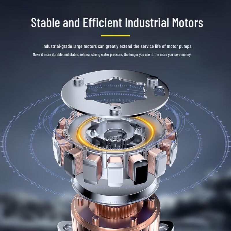 Мойка высокого давления Bohele 220В, вилка CN (адаптер в комплекте)