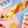 4-Pack Popsicles Molds Kids Baby Cute Shapes Silicone Popsicle Mold Bpa Free Reusable Ice Cream Mold Popsicle Maker Pudding Mold