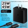 Samsung 45W Super Fast Charging Charger for S21/S22 with Dual C Data Cable
