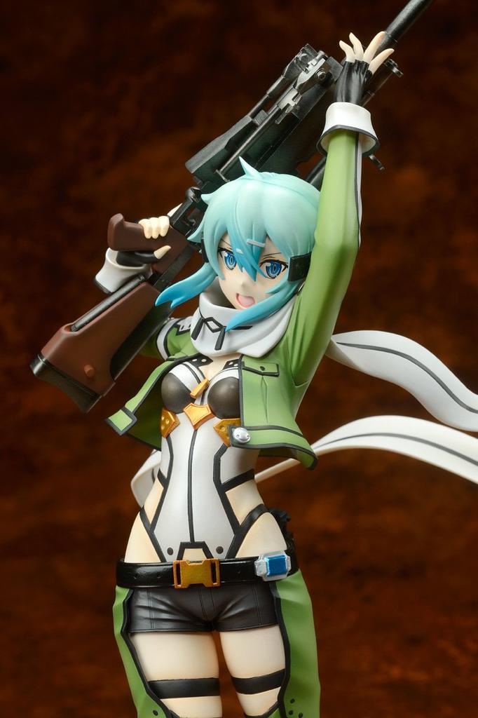 Kaitendo Sword Art Online II Синон Масштабная ПВХ Раскрашенная Полная Фигурка 1/7 (Переиздание)