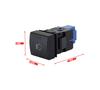 Compatible with/Applicable to Toyota/Daihatsu [C type] Trunk release switch Front