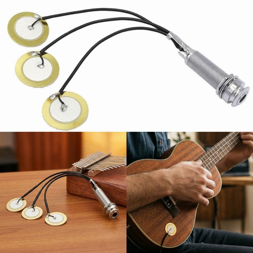Contact Pickup Piezo Pickups Transducer Pickup Combo Guitar Preamp Pickup Kalimba Thumb Piano