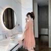 Summer Dress Loose Thin Short-sleeved Top Mid-length Summer Dress