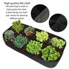 1/2Pcs Rectangle Plant Grow Bags Large Capacity No Assembly Required Outdoor Gardening Planting Container Herbs Flowers Planter Pots