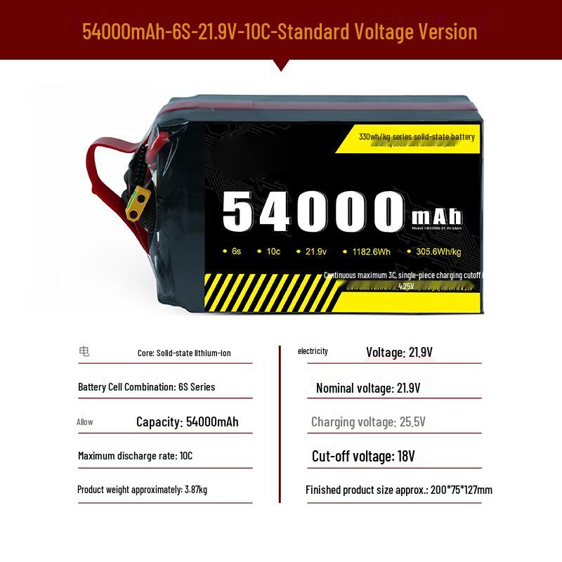 Jiangming Aviation Semi-Solid Drone Battery 330 Series