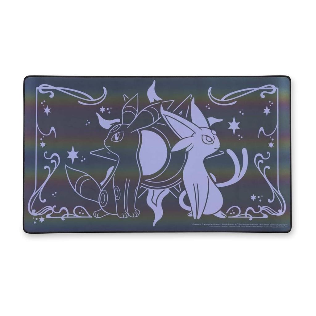 Зарубежный игровой коврик Umbreon Espeon Premium Playmat Pokémon Center Pokémon TCG &