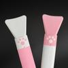 Cute Double Head Silicone Facial Mask Brush 2 In 1 Soft Head With Scraper Integrated Dual-Use Mud Stirring Stick DIY Beauty Tool