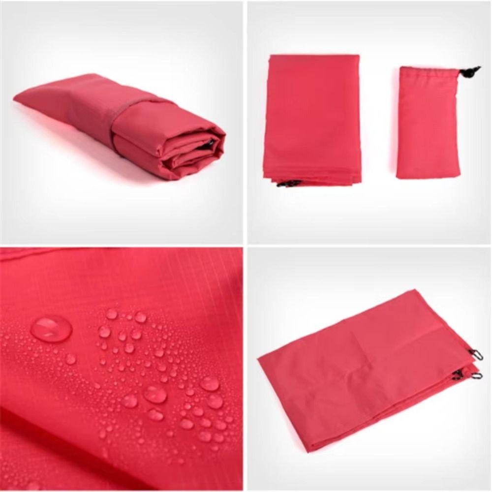 Folding Pocket Camping Mat Oxford Cloth Mini Ground Mat Portable Picnic Blanket for Outdoor