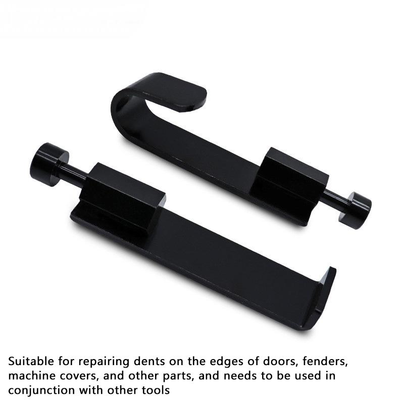 2 шт. DIY аксессуары инструмент для ремонта вмятин на автомобиле крючок для кромки двери беспокрасочное удаление вмятин реквизит для ремонта кузова автомобиля