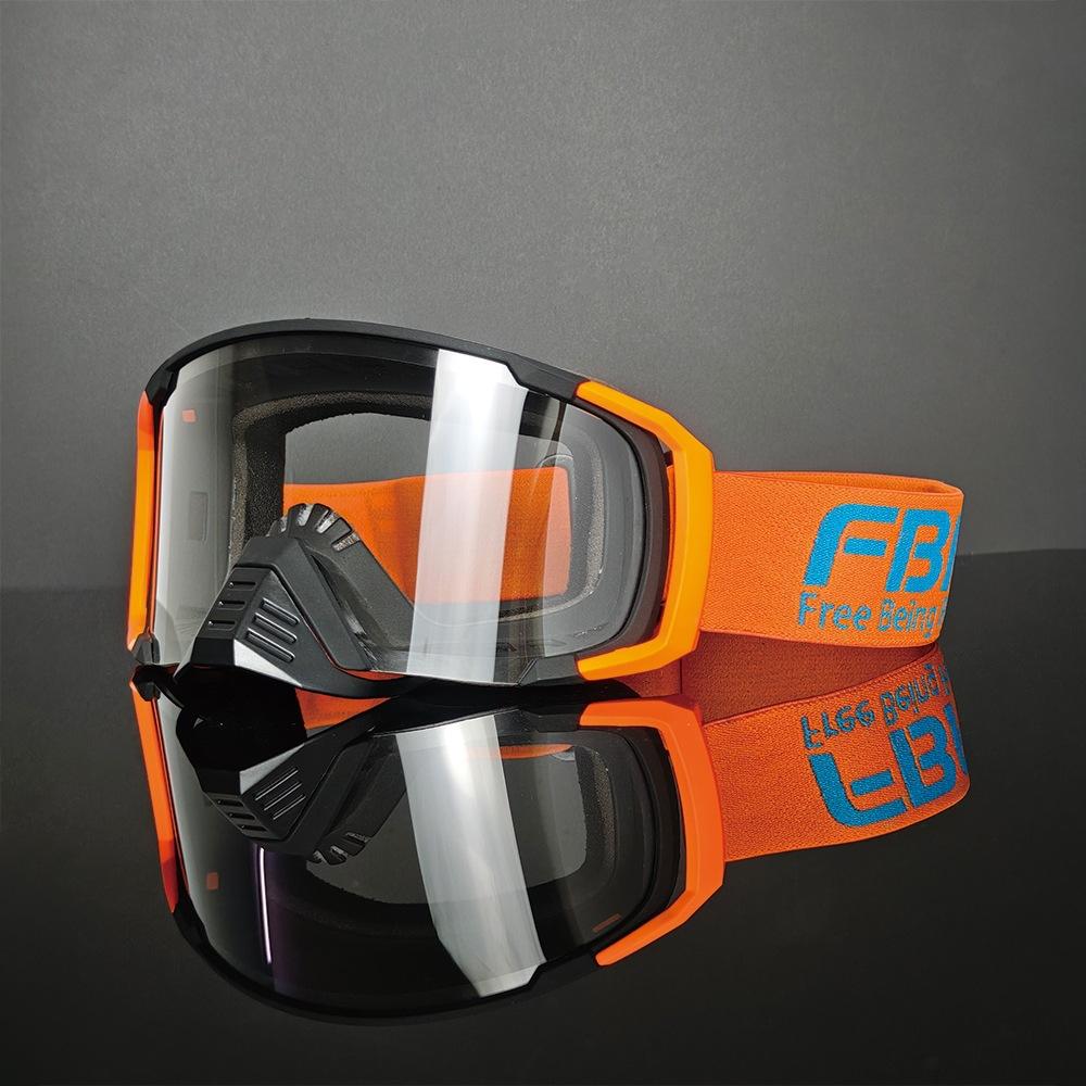 Off-road goggles for outdoor sports, downhill motorcycle, anti-mud and sand windproof helmet, riding goggles