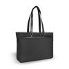 [aso] B4S Tote Bag, Sustainable Business Style, Men's and Women's, SDGs-Supporting, Recycled Materials, Nylon, 16-inch, A4 Size, Black, Bs-e195-bl
