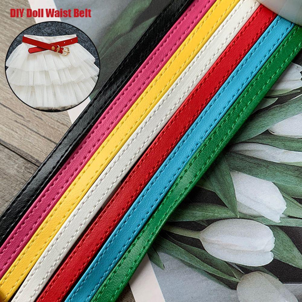 DIY Width 3/5mm Kids Educational Toys Clothes Accessories Doll Waist Belts Handmade Belt Material
