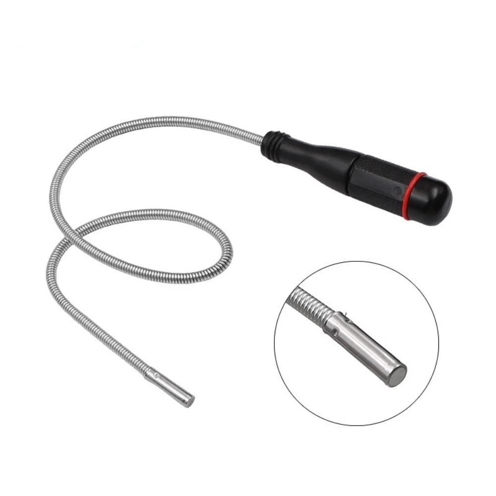 Powerful Flexible Magnetic Pickup Tool Foldable Magnet Grabber Metal Suction Bar Automotive Repair