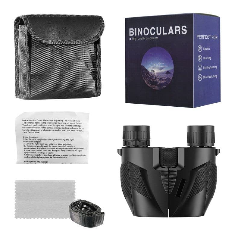 APEXEL 10x Binoculars for Wildlife Plant Outdoor Live Sports and Astronomical Observation Water-resistant A-APL-PB10×25N Hiking, Birdwatching,