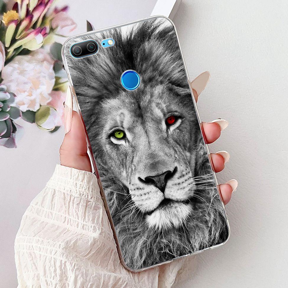 Прозрачный чехол для Honor 9 Lite Милый Кот Модные Цветы Смешная Расписная Задняя Крышка Для Чехла Телефона Honor 9Lite LLD-L21 LLD-L31 LLD-L11