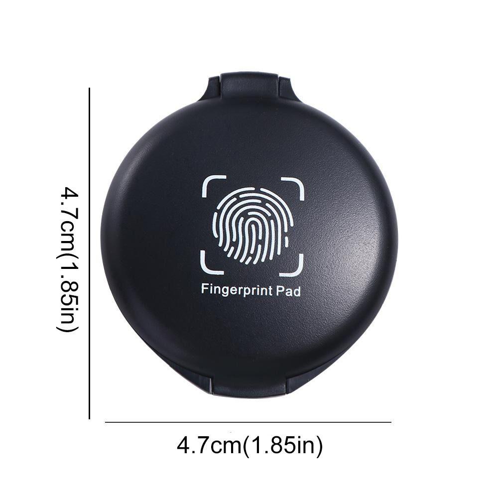 Stamping Agreement Office Supplies Thumbprint Ink Pad Fingerprint Kit Mini Fingerprint Ink Pad