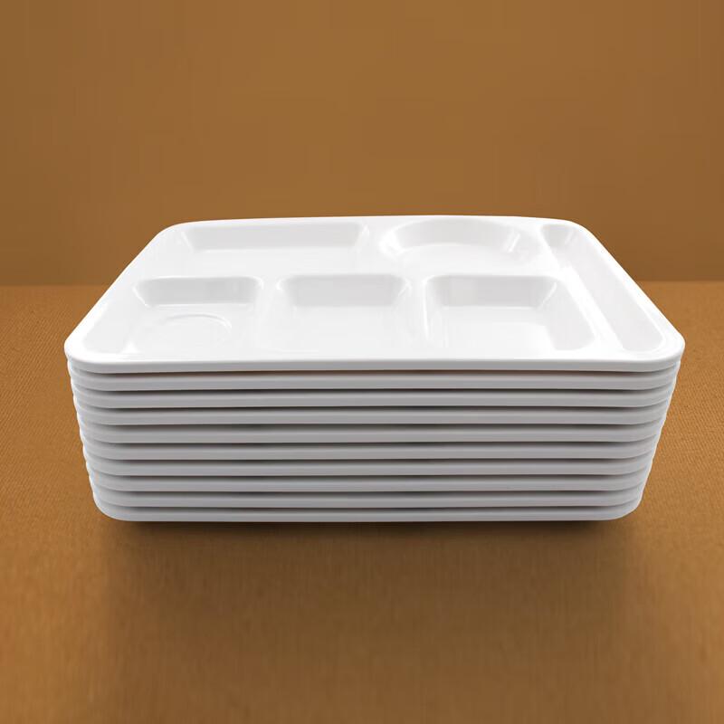 Jihang Melamine Divided Lunch Plate