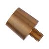 2Pcs M8 Thread Cone Battery Pole Adapter Terminals Connectors Fittings Brass Universal for Automobile Car Boat RV