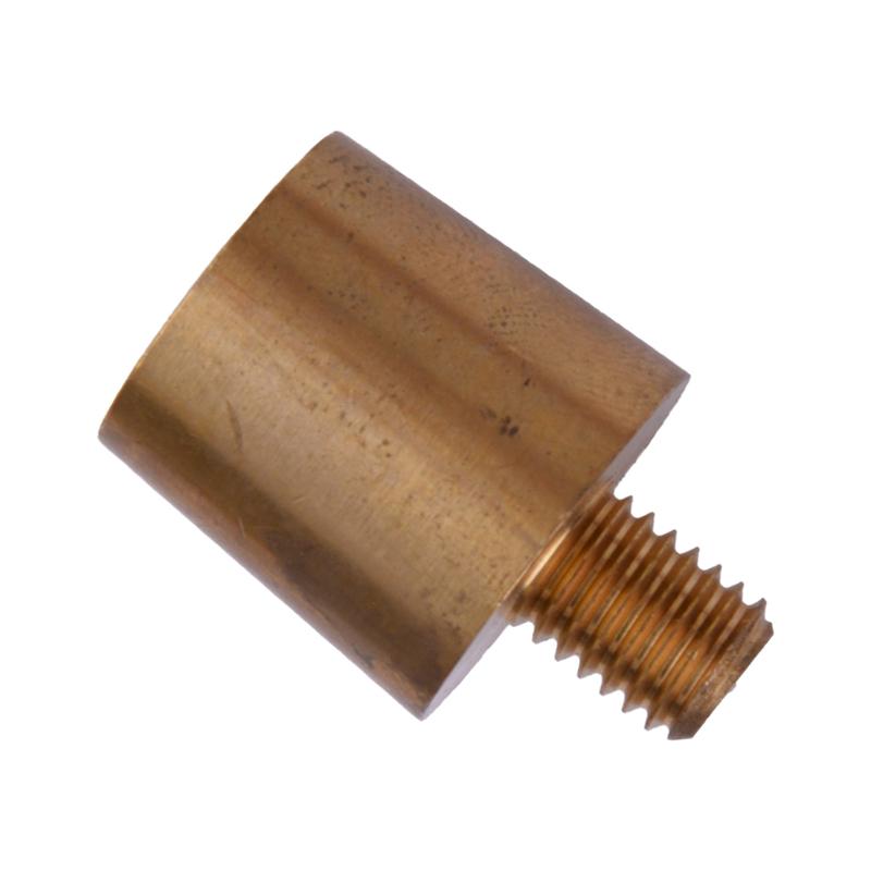 2Pcs M8 Thread Cone Battery Pole Adapter Terminals Connectors Fittings Brass Universal for Automobile Car Boat RV