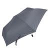 Rose Sangyo Long Mini Folding Solid Flat 82650520 Men's Umbrella, 65cm, Umbrella, Color, Gray,