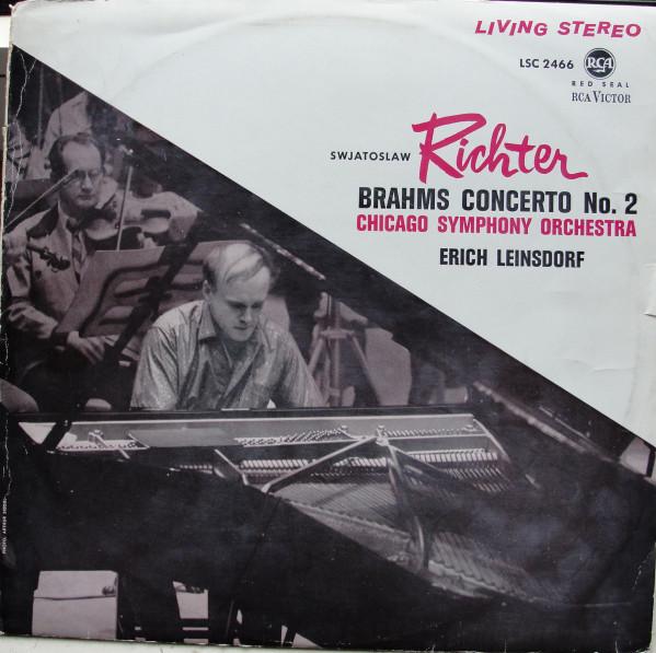 LP Запись ИОГАННЕС БРАМС / СВЯТОСЛАВ РИХТЕР - Концерт №. 2 LSC2466 RCA Victor Red 1965 Германия Классика Б/У