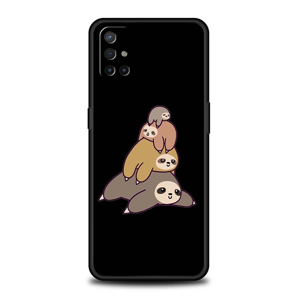 Мультяшный чехол для телефона в парном стиле Для OnePlus 12 11 10 9 8 7 7T Pro 12R 10R 9RT 9R 8T Nord N100 N200 N10 2T CE 2 5G Черная крышка