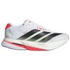 Adidas Женские кроссовки Adizero Boston 13 'Белый Черный Ярко-красный' JS4934