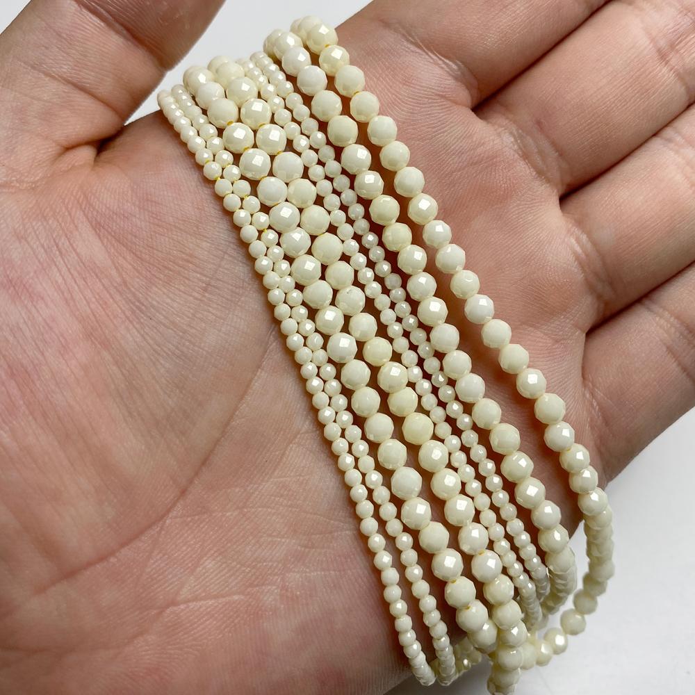 New 2 3 4 MM Faceted Colorful Natural Gem Stone Zircon Beads Loose Small Seed Crustal Quartz Stone Spacer Beads Jewelry Making
