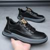 Leather Men Shoes Lace Up Oxfords Men Shoe Low Heeled Formal Shoe Men's Breathable Shoes Men Sneakers Outdoor Walking Shoes