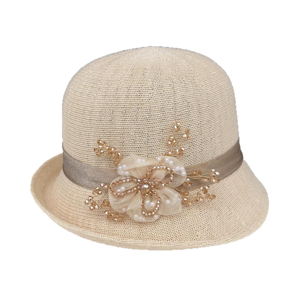 Xiaoyan top hat spring and summer fashion basin hat new high-end decorative sun hat women travel UV protection sun hat