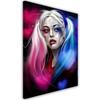 Canvas Print Portrait of Harley Quinn