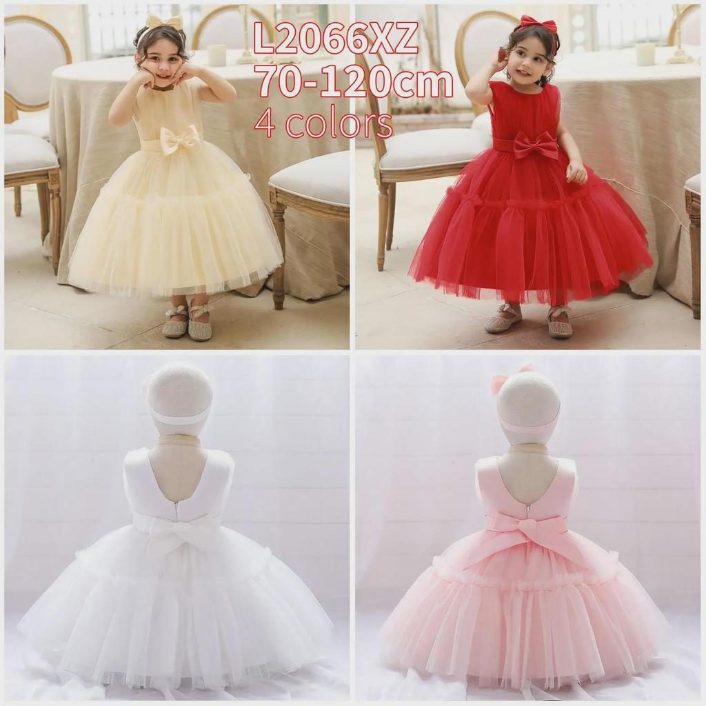 Платье-пачка принцессы из сетки для девочек — наряд для девочки-цветочницы или дня рождения