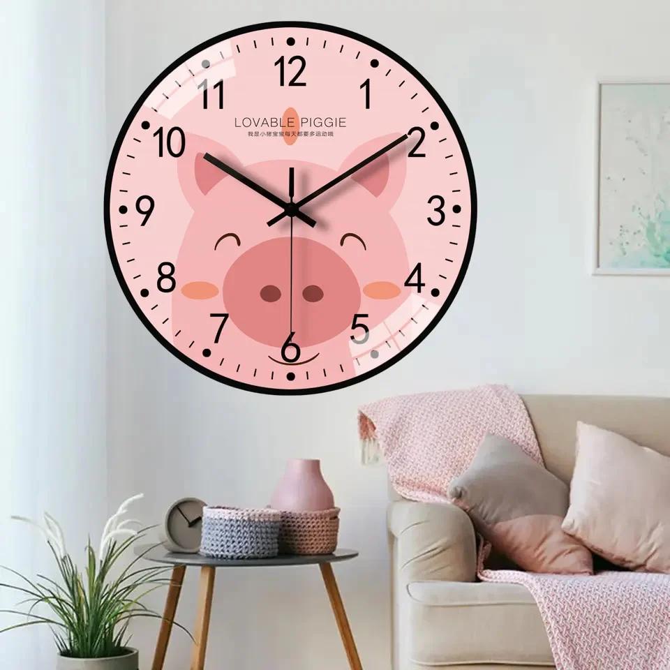 20 см Минималистские настенные часы Современный дизайн Гостиная Спальня Кварцевые бесшумные часы Роскошные подвесные часы Бытовая декорация для дома