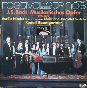 LP Record FESTIVAL STRINGS LUCERNE - J. S. Bach: Musikalisches Opfer Bwv OX1012K EURODISC 1977 Japan Obi Classical Used